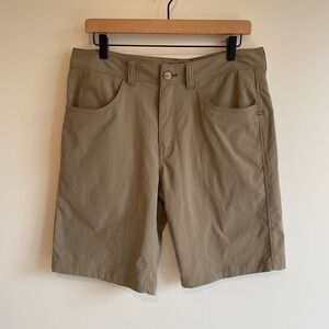 Toad&Co Rover Canvas Shorts Men's Size 31 Tan Quick Dry Performance‎ Casual